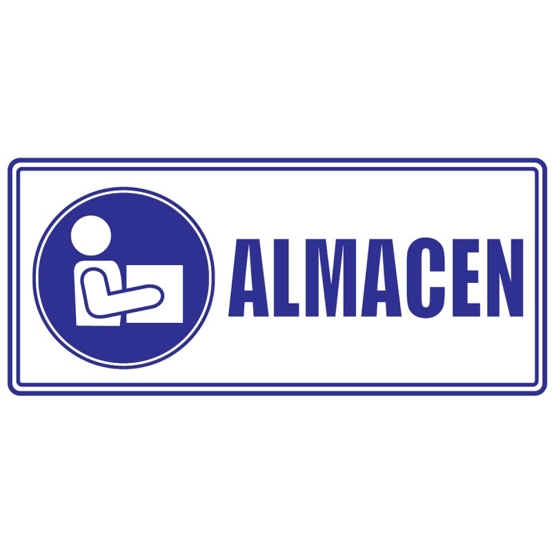 Señal Almacen 30X15