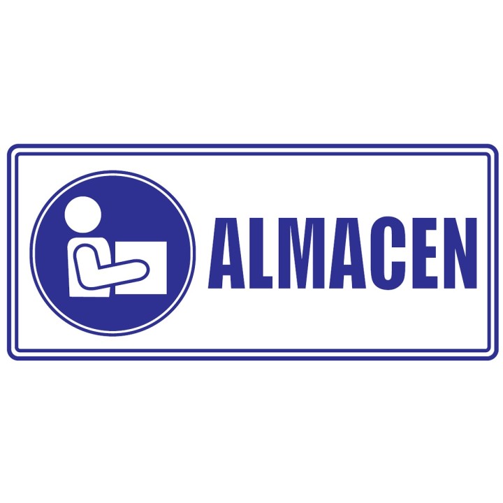 Señal Almacen 30X15