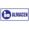Señal Almacen 30X15
