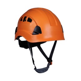 Casco Ventilado Con Barbuquejo - Sujetador Linterna DinamiK