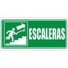 Señal Escaleras Subiendo Derecha 30X15