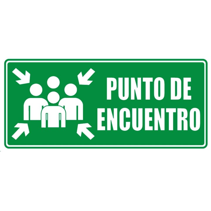 Señal Punto De Encuentro 30X15