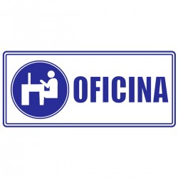 Señal Oficina 30X15