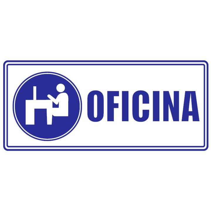 Señal Oficina 30X15