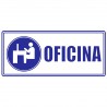 Señal Oficina 30X15