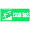 Señal Fotoluminiscente Escalera Subiendo Derecha 30x15