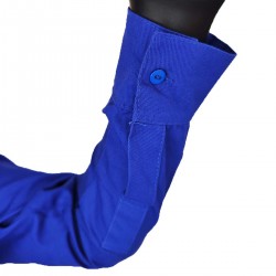 Camisa Dril Manga Larga Hombre