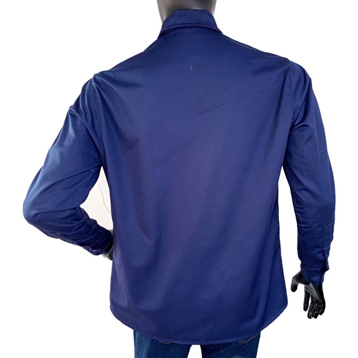 Camisa Dril Manga Larga Hombre