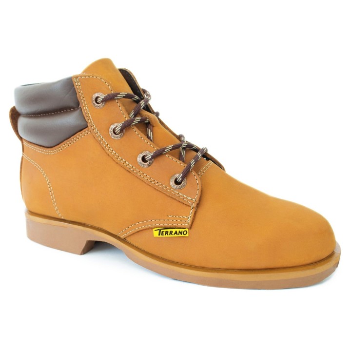 Bota Guerrera Terrano Nobuck Siena Sin Puntera