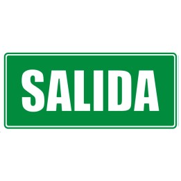 Señal Salida 30X15