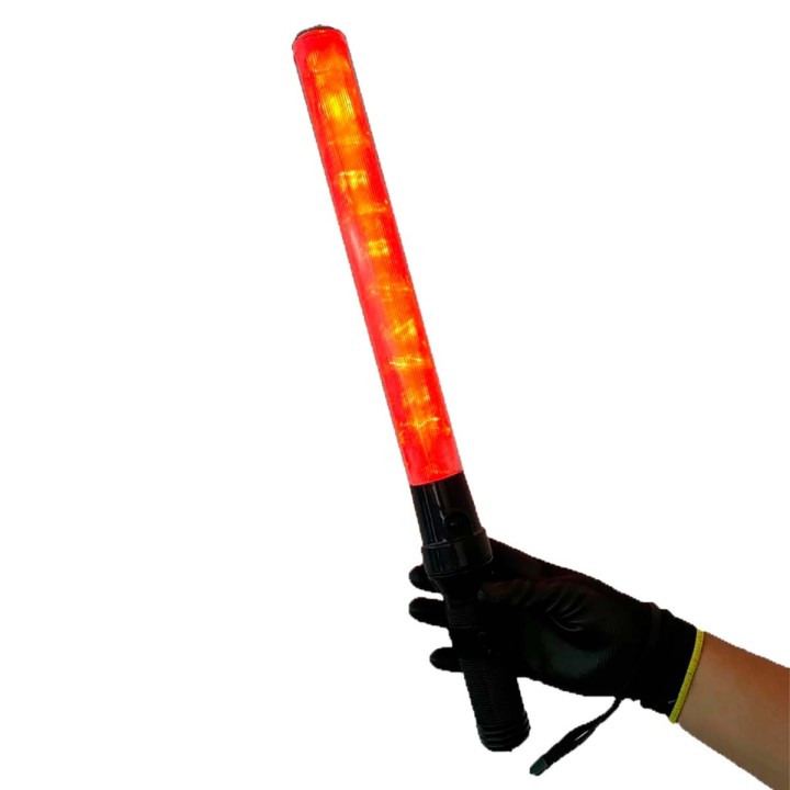 Baston Luminoso Bicolor Rojo-Verde 51Cm