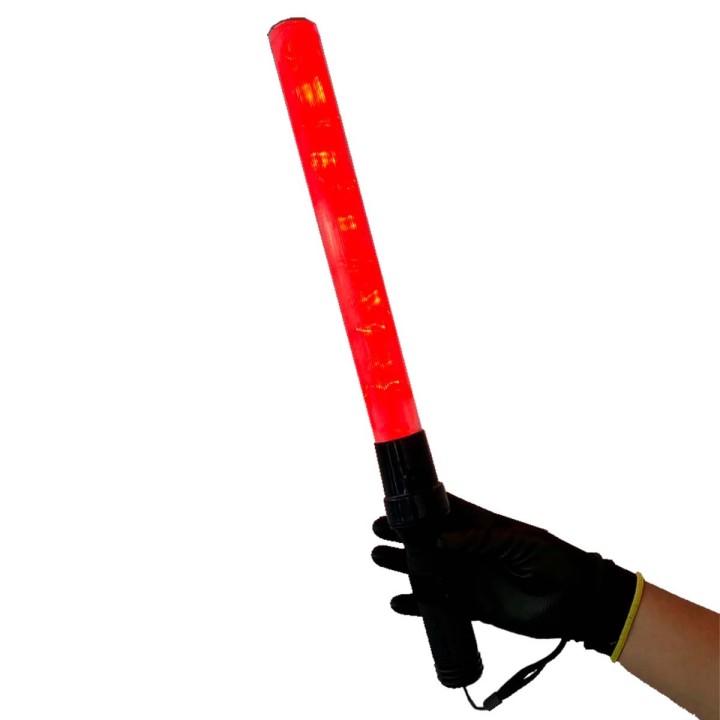 Baston Luminoso Bicolor Rojo-Verde 51Cm