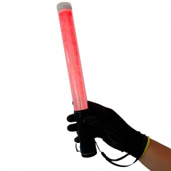 Baston Luminoso Led 36Cm Bicolor Rojo-Verde Recargable