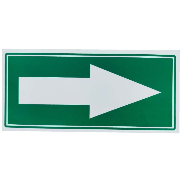Señal Flecha 30X15