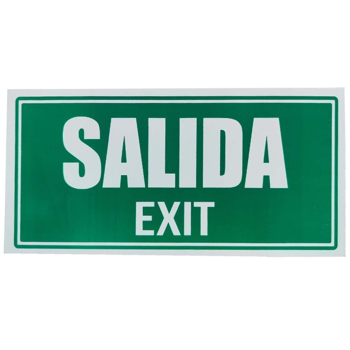 Señal Salida 30X15