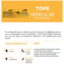 Tope Llanta Plastico TG