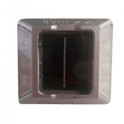 Tacha Reflectiva Solar en Aluminio