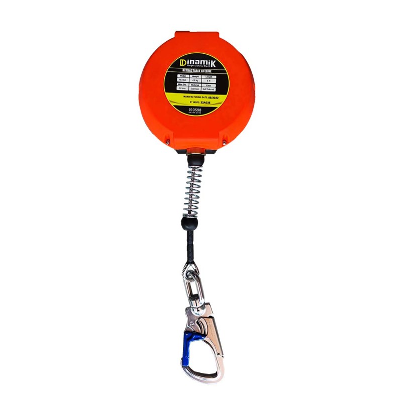 Retractil 6M x4.8mm Acero Dinamik