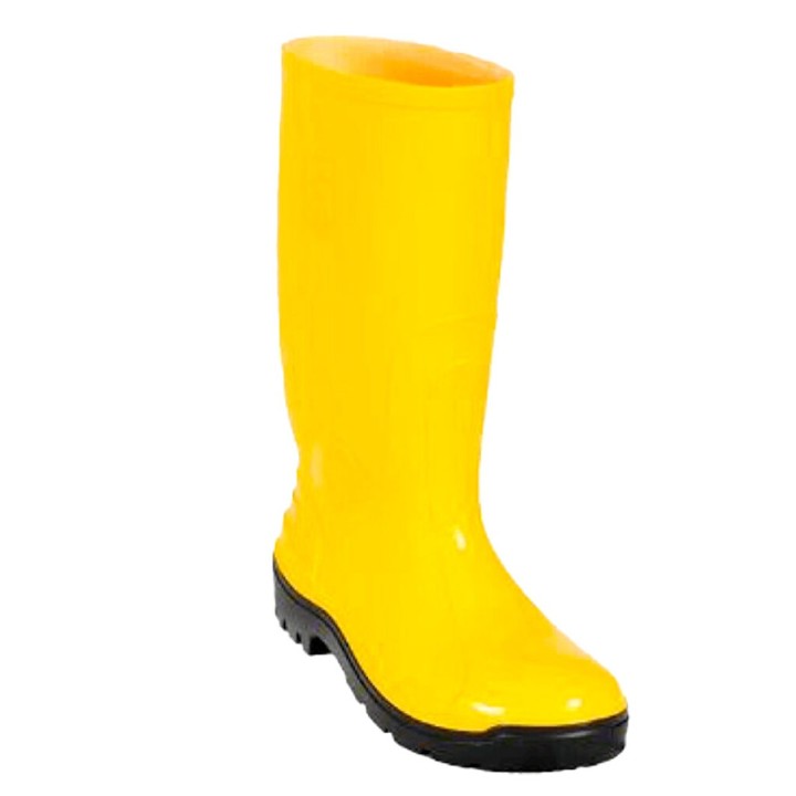 Bota Pvc C 3025 ATS 703 Caña Alta Amarilla Con Puntera