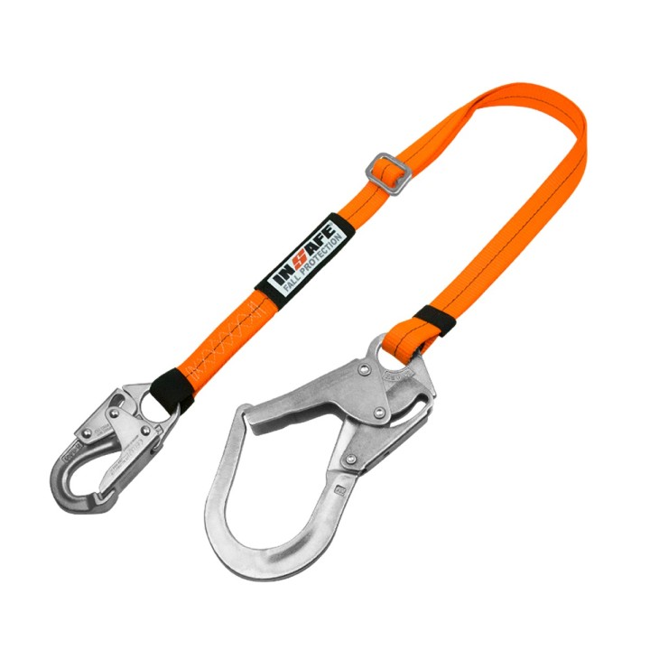 Eslinga Posicionamiento Regulable En Reata Con Gancho Mixto INSAFE IN8041-1R