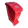 Papelera Pedal 30 Lts Roja ColPlast
