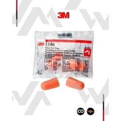 Tapaoidos Insercion 3M 1100 Espuma Sin Cordon