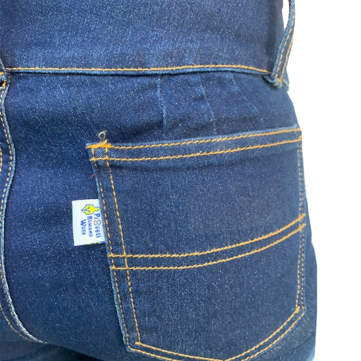Pantalon Jean Industrial Dama Spandex