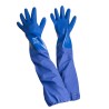 Guante Neptuno Corrugado Azul Largo 60cms Kim