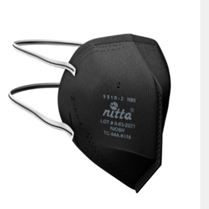 Respirador Nitta 9510 N95 Plegable Blanco Material Particulado