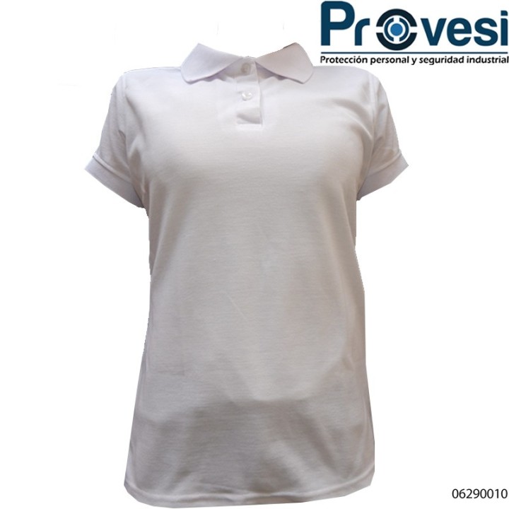 Camisa Polo Manga Corta Dama Polux Lafayette Cuello Tela