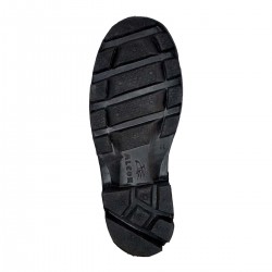 Bota Cuero 101 Negro Sin Puntera