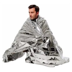 Manta Termica Plateada