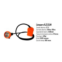 Lampara Minera KJ3.5LM (Linterna Minera)