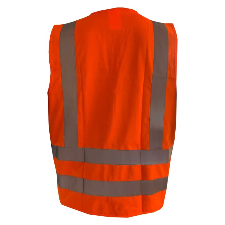 Chaleco Reflectivo Naranja Steelpro
