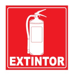 Señal Fotoluminiscente Extintor 20X25
