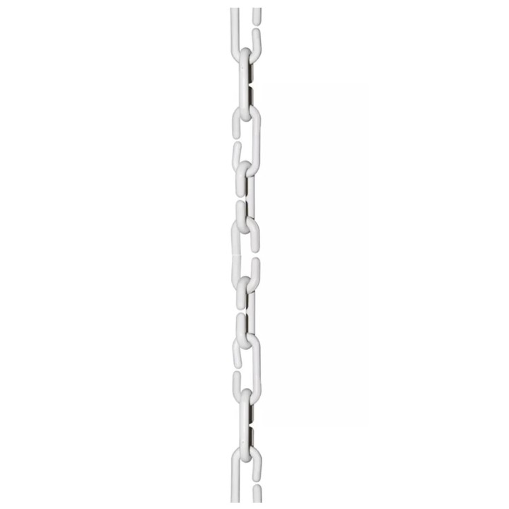 Cadena Plastica Blanca (Metro 21 Eslabones)