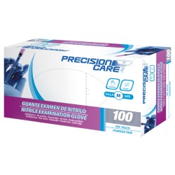 Guante Examen Nitrilo Caja x100 Precision Care