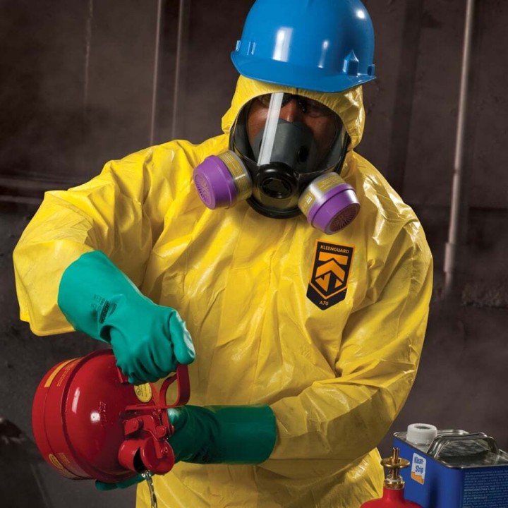 Traje Proteccion Kleenguard A70 Amarillo Tyvek