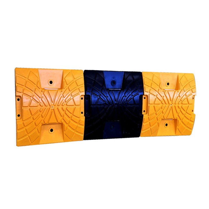 Reductor Velocidad Trafico Pesado 105x35x5Cm Amarillo-Negro ST