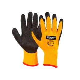 Guante Latex Multiflex Amarillo Steelpro