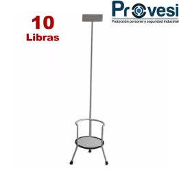 Soporte Pedestal Extintor 10 Libras