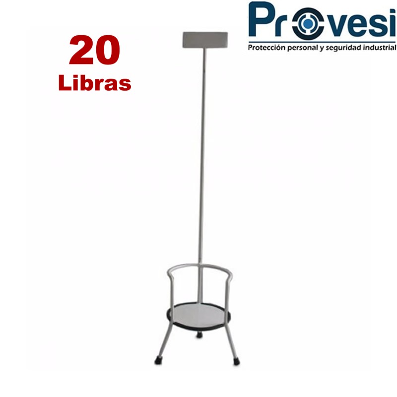 Soporte Pedestal Extintor 20 Libras