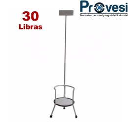 Soporte Pedestal Extintor 30 Libras