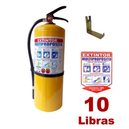 Extintor 10 Libras Abc Con Manguera