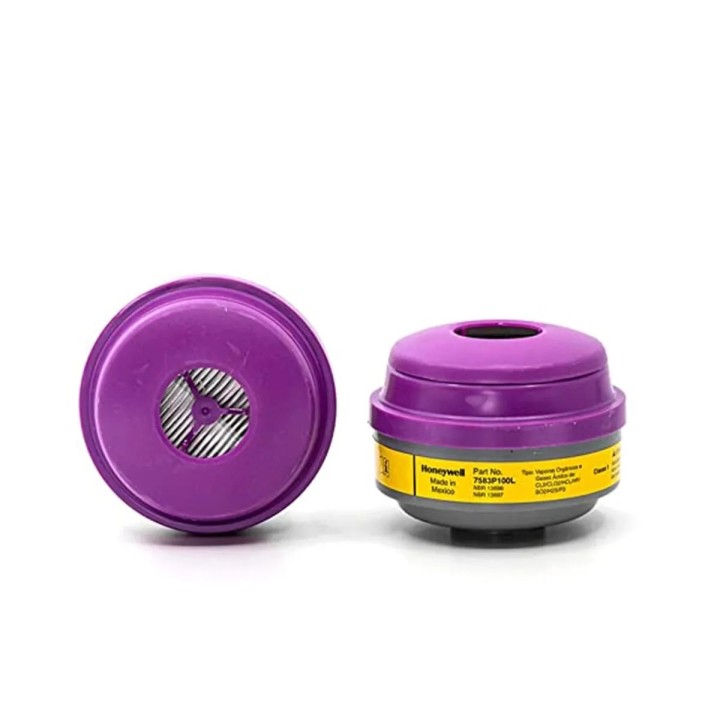 Cartucho North Vapores Organicos Gases Acidos Pqte X2 Und Honeywell 7583P100L