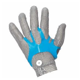 Guante Acero Inoxidable Persei Carniceria Malla Anticorte FDA HumanPack