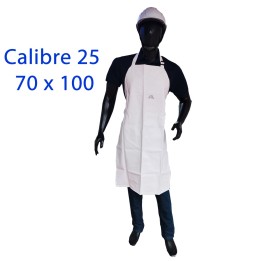 Delantal Mediano Impermeable Calibre 25 70X100