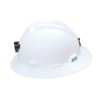 Casco MSA V-GARD Tipo Sombrero Blanco Con Porta Lampara (MInero) Suspension Fastrac Rachet Safari