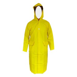 Abrigo Capucha Impermeable Calibre16 Sin Reflectivo
