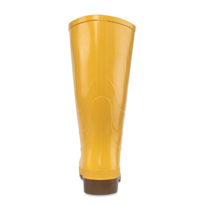 Bota Pvc Croydon Workman Safety Waterproof Amarilla con Puntera